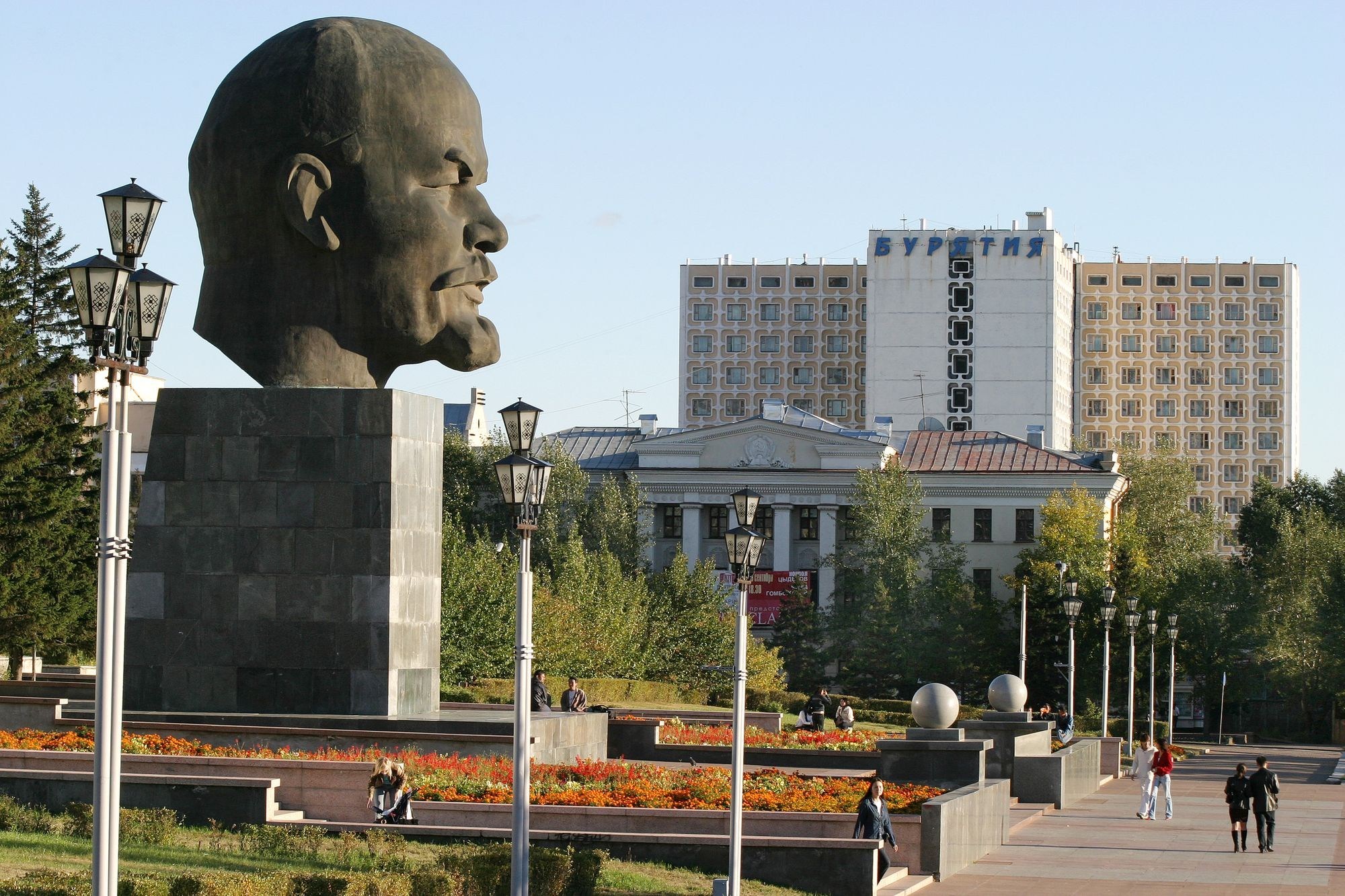 Площадь советов г Улан-Удэ
